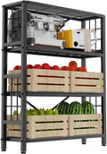 GIOTORENT 4-Wire Heavy-Duty Shelf, Standing Storage Shelves, Metal Shelving by GIOTORENT