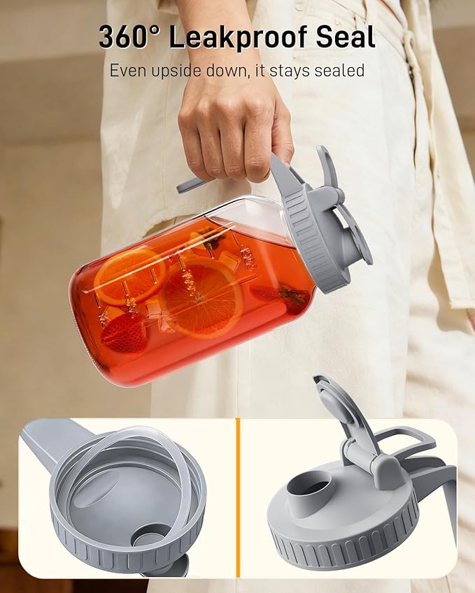 OneDream 2 Pack Glass Pitcher - Image 3