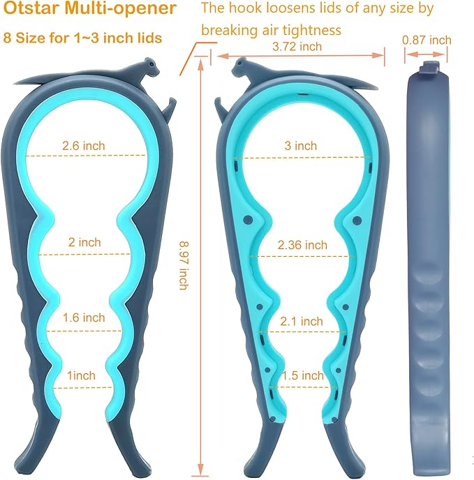 Otstar Jar Opener & Bottle Opener Set - Image 2