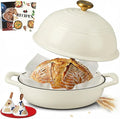 Overmont Enameled Cast Iron Bread Oven - 6QT Bread Dutch Oven by Overmont