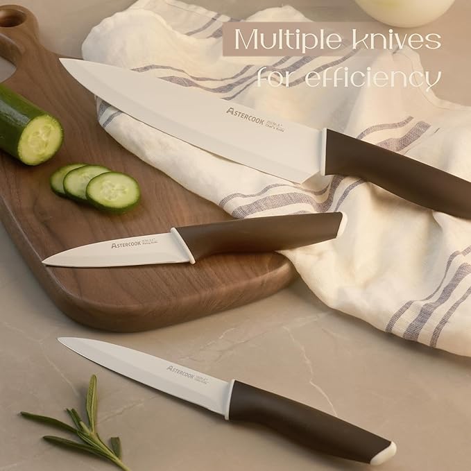 Astercook Knife Set, Kitchen Knives - Image 3