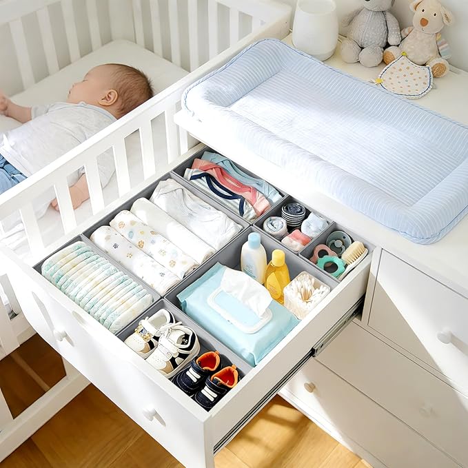 DIMJ Drawer Organizer Clothes 30 Pack - Image 3