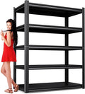 Garage Shelving-2050 lbs 5 Tier Storage Shelves, Adjustable Heavy Duty Metal by Unknown