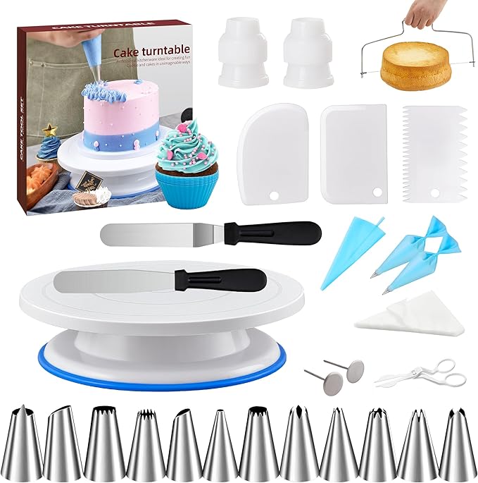 Cake Decorating Tools Supplies Kit by WelcometoQuellance