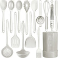 AOTHOD Silicone Cooking Utensils Set by Safeandsuitableforuse