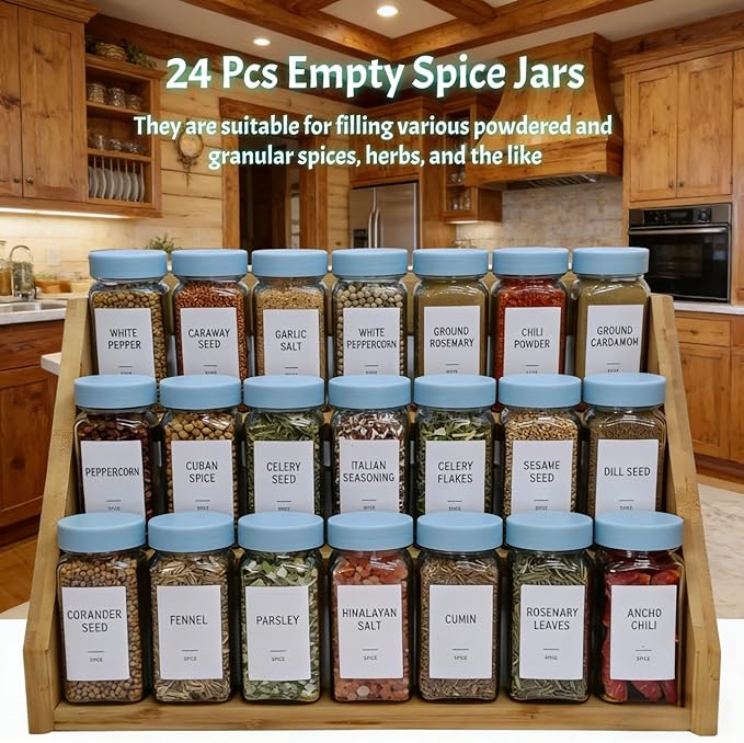 Spice Jars with Labels - Image 2