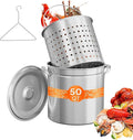 ROVSUN 50QT Stainless Steel Seafood Boil Pot by ROVSUN