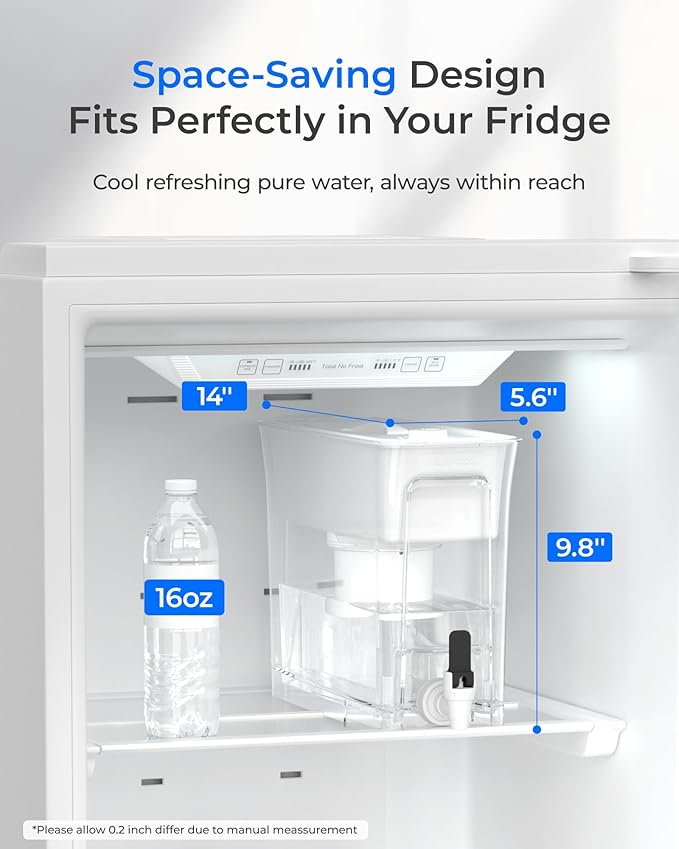 Waterdrop Fluoride-Reducing Water Filter Dispenser, 150-Gallon Long-Life - Image 7