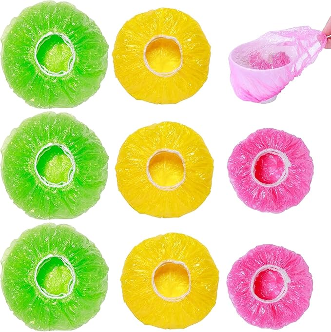 Mwellewm Bowl Covers Plastic Elastic Wrap by Mwellewm