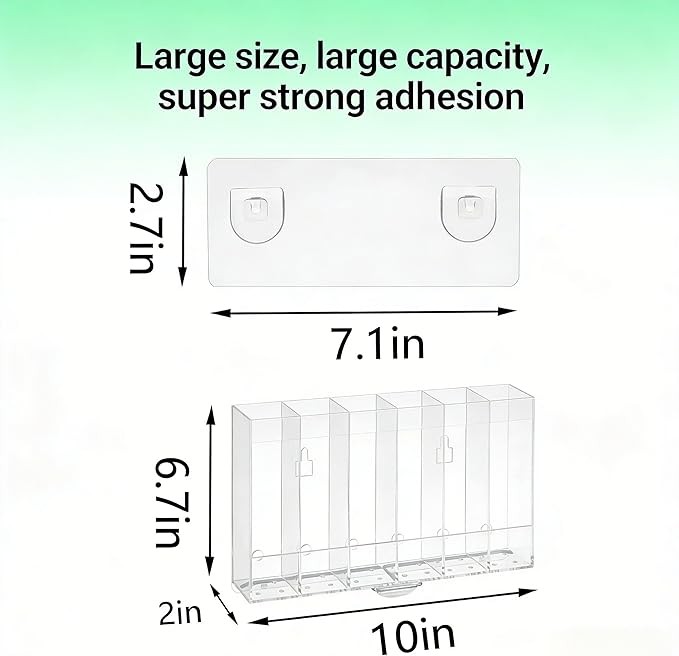 10''Straw Organizer for Cabinet Door - Image 2