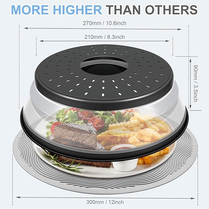LekDrok Microwave Food Cover - Image 6