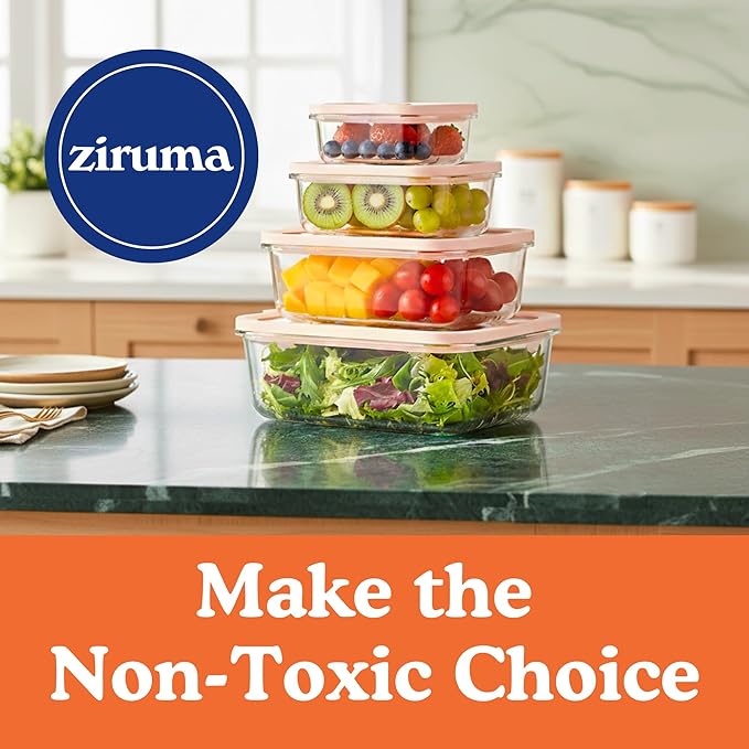 Non-Toxic 35 Oz Glass Storage Containers - Image 9