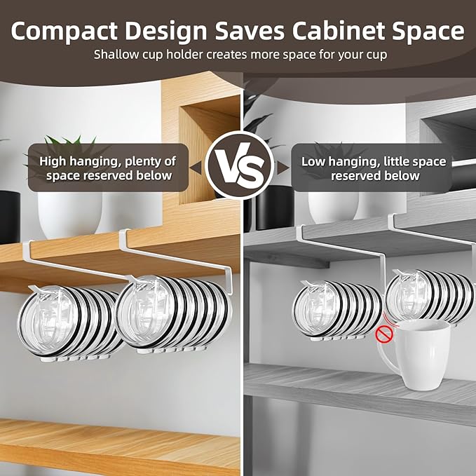 LveSunny Tumbler Lid Organizer, 2 Pack Cup Lid Organizer - Image 5