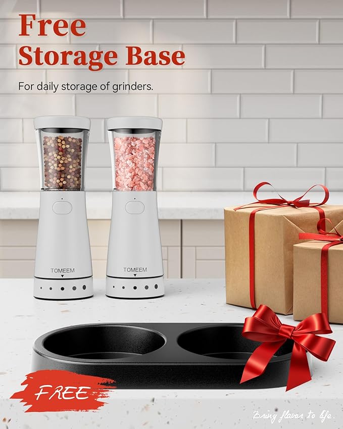 Electric Salt and Pepper Grinder Set - Image 9