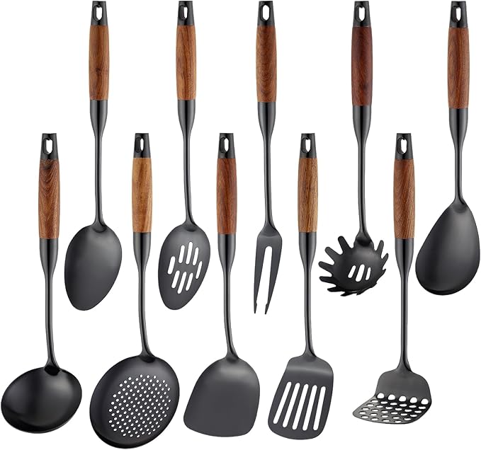 Izurok18/10 Stainless Steel Kitchen Utensils Set, 10 Piece Cooking Utensils by IzurokBuynow