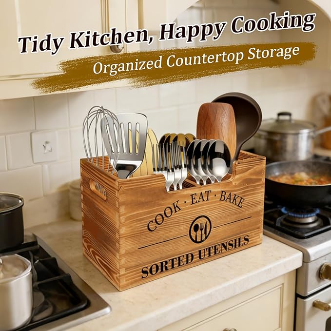 Upgraded Kitchen Utensil Holder - Image 2