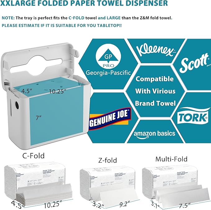 C-fold Paper Towel Dispenser XXLarge - Image 2