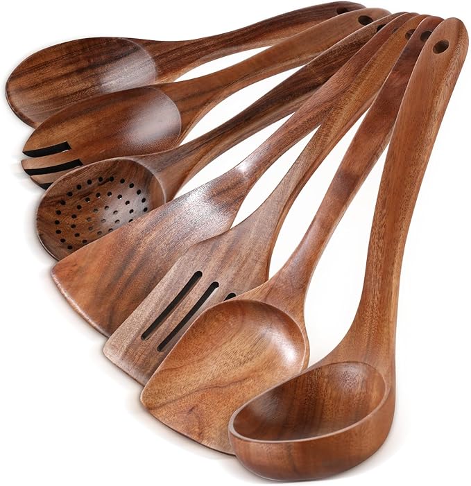 Wooden Spoons for Cooking by GianAbor