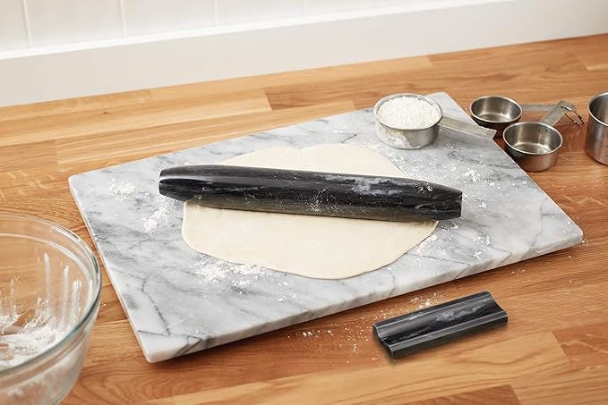 Fox Run 48759 Black Marble French Rolling Pin - Image 2