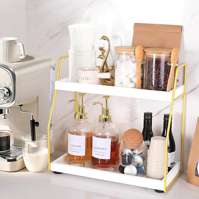 DWTS Coffee Bar Accessories, Coffee Station Organizer - Image 2