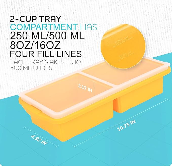 XOMOO Silicone Freezer Tray - Image 4