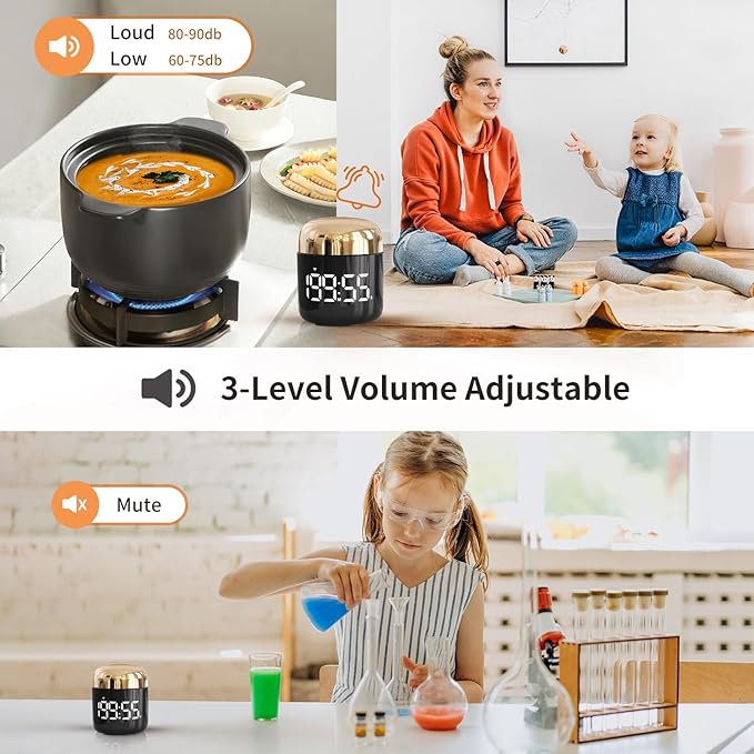 Digital Kitchen Timer, Countdown Countup Timer - Image 5