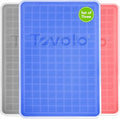 Tovolo Mini Ice Cube Tray with Lid Set of 3 Assorted Colors Small Ice Maker by Tovolo
