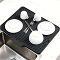 Silicone Dish Drying Mat for Kitchen Counter Sink, Non-Slip dish drying Pad by AYDRBMG
