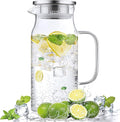 Bivvclaz 1.2 Liter 40 oz Small Glass Pitcher by Bivvclaz