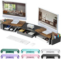 gianotter Dual Monitor Stand Riser, Desk Organizer by gianotter