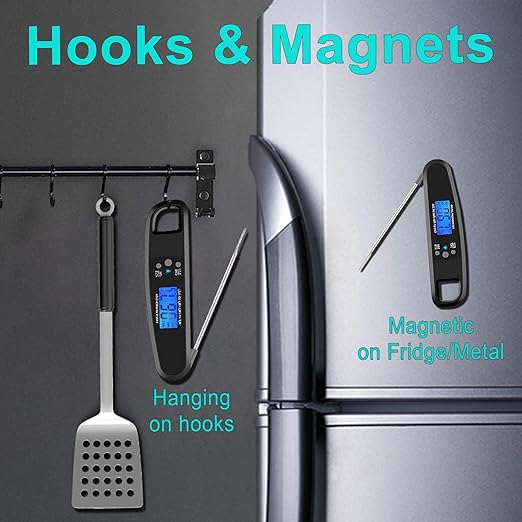 Meat Thermometer Digital, IP67 Waterproof Cooking Thermometer - Image 9