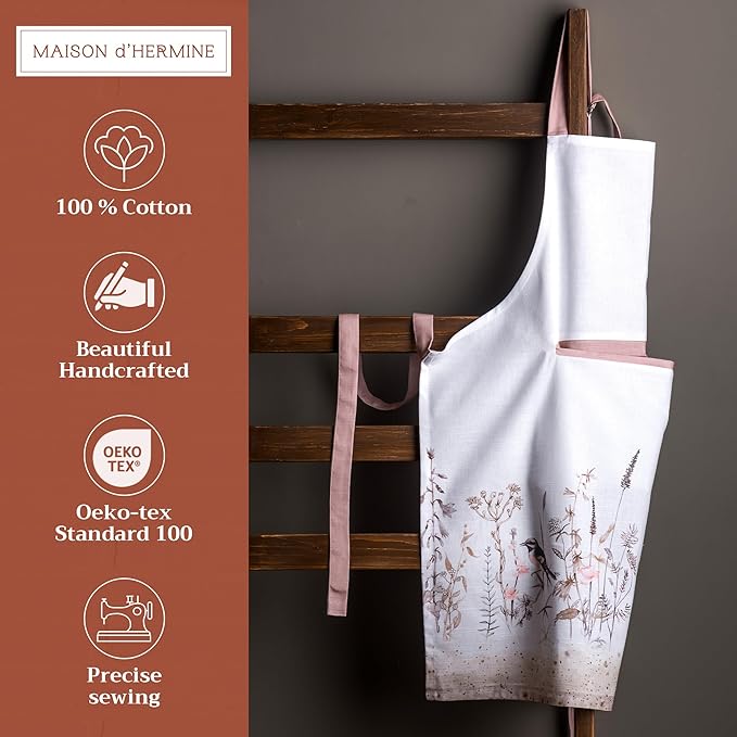 Maison d' Hermine 100% Cotton Apron - Image 2