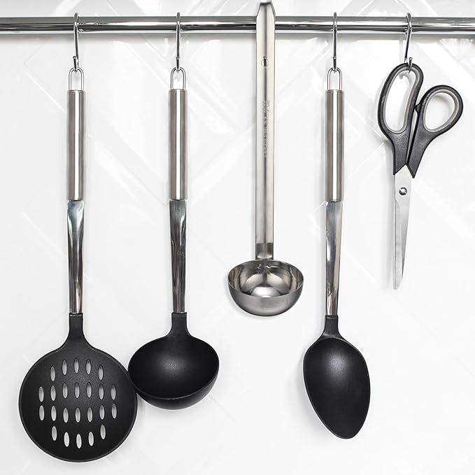 meekoo 1 Pieces Stainless Steel Ladle Soup Handle Ladle - Image 6