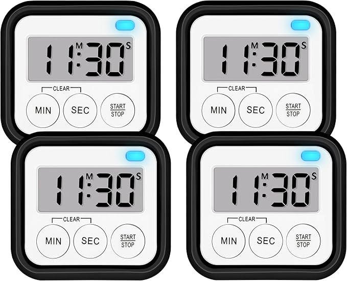 Timer, Kitchen Timers for Cooking Classroom Timer for Kids Teachers Magnetic by AOUVES