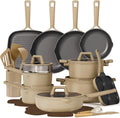 CAROTE 31PCS Pots and Pans Set, Nonstick Cookware Set Kitchen Non Stick by CAROTE