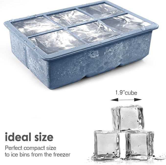 Excnorm Silicone Ice Cube Trays 3 Pack - Image 3