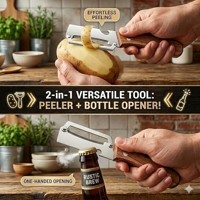 2 Pack Multifunctional Vegetable Peeler, Peelers - Image 2