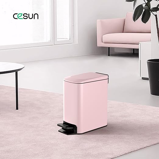 Cesun Small Bathroom Trash Can - Image 7