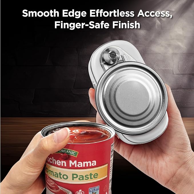 Kitchen Mama Orbit One Rechargeable Electric Can Opener: Hands-free, USB-C - Image 5