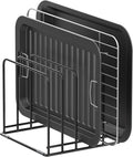 KORRTFID Kitchen Cabinet Organizer, Steel Cookware Holder, Divided Holder by KORRTFID