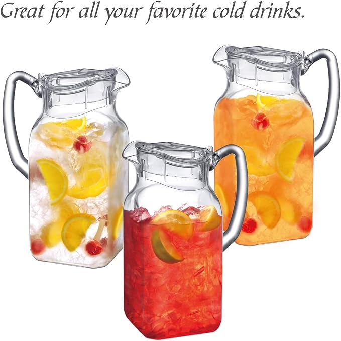 Amazing Abby - Quadly - Plastic Pitcher, Fridge Jug, Shatter-Proof, and More - Image 6