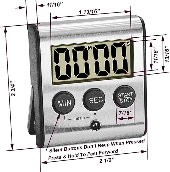 Elegant Digital Kitchen Timer - Image 4