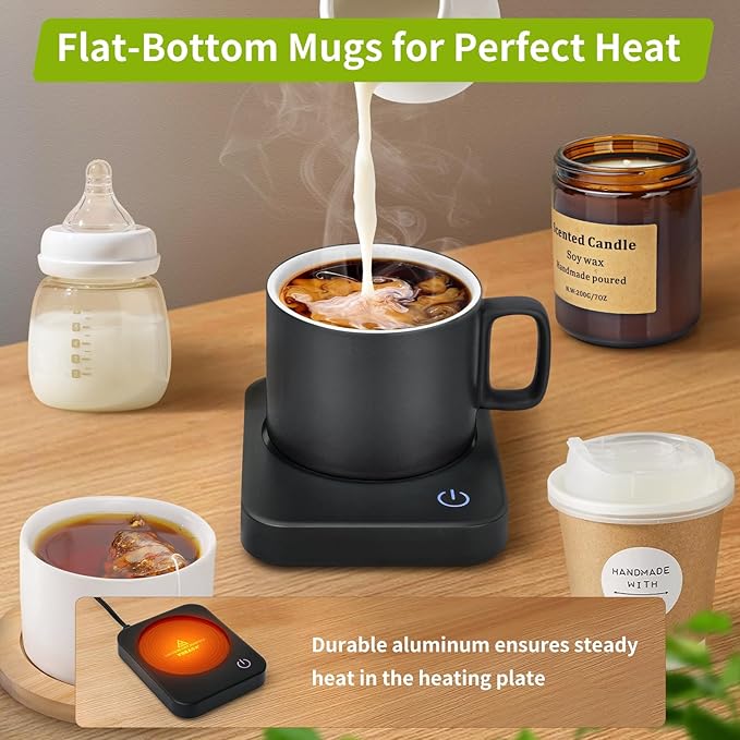 VOBAGA Coffee Mug Warmer for Desk - Image 7