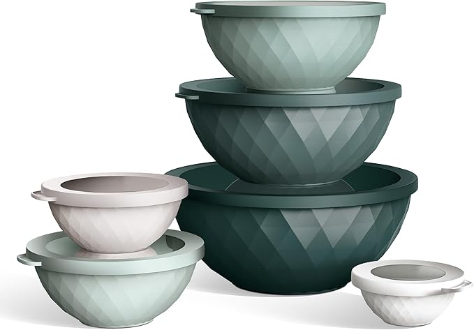 COOK WITH COLOR Mixing Bowls with Lids - Image 4