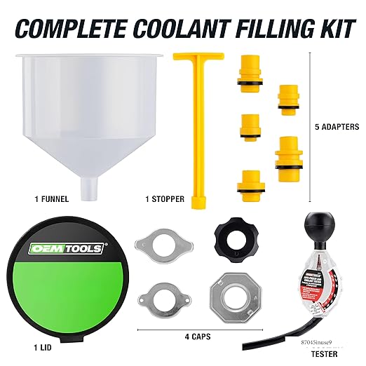 OEMTOOLS 87045 No Spill Coolant Filling Funnel Kit - Image 10