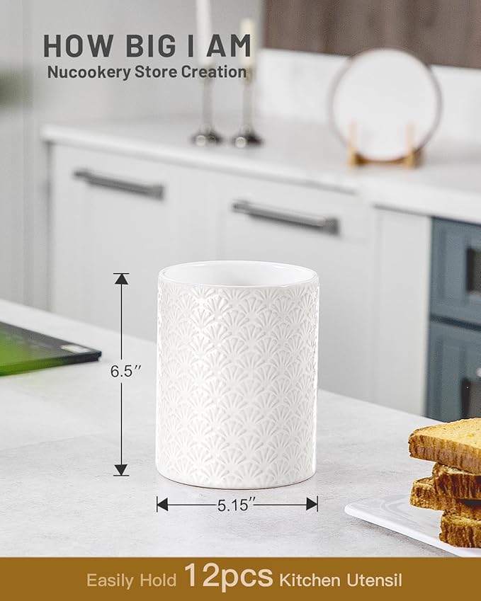 Nucookery 6.4'' Utensil Holder - Image 3