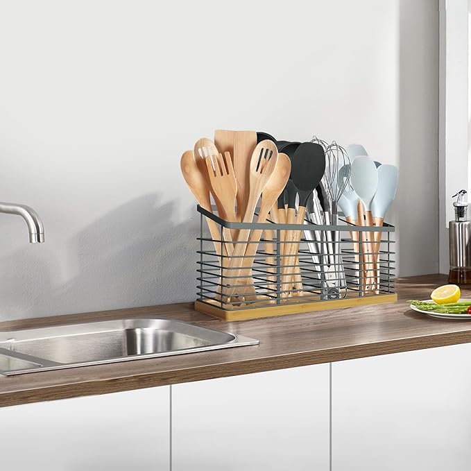 Suli Extra Large Kitchen Utensil Holder - Image 7