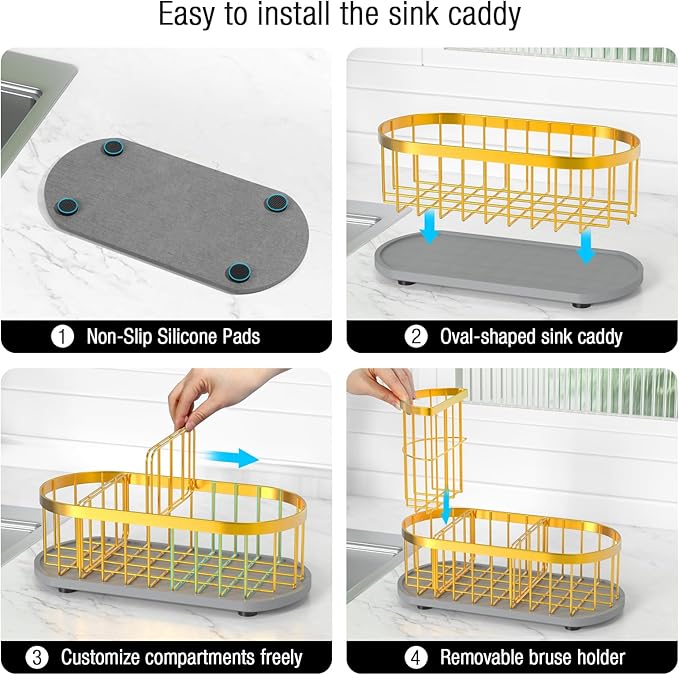 Sponge Holder for Kitchen Sink - Image 5