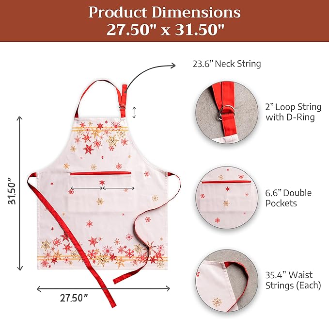 Maison d' Hermine 100% Cotton Apron - Image 7