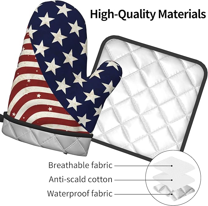Patriotic Oven Mitts - Image 4